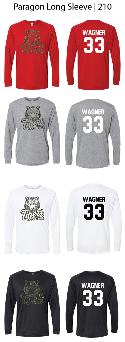 Camo Tiger Football Shirts