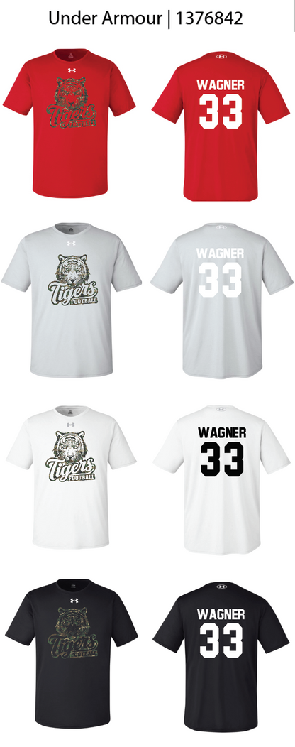 Camo Tiger Football Shirts