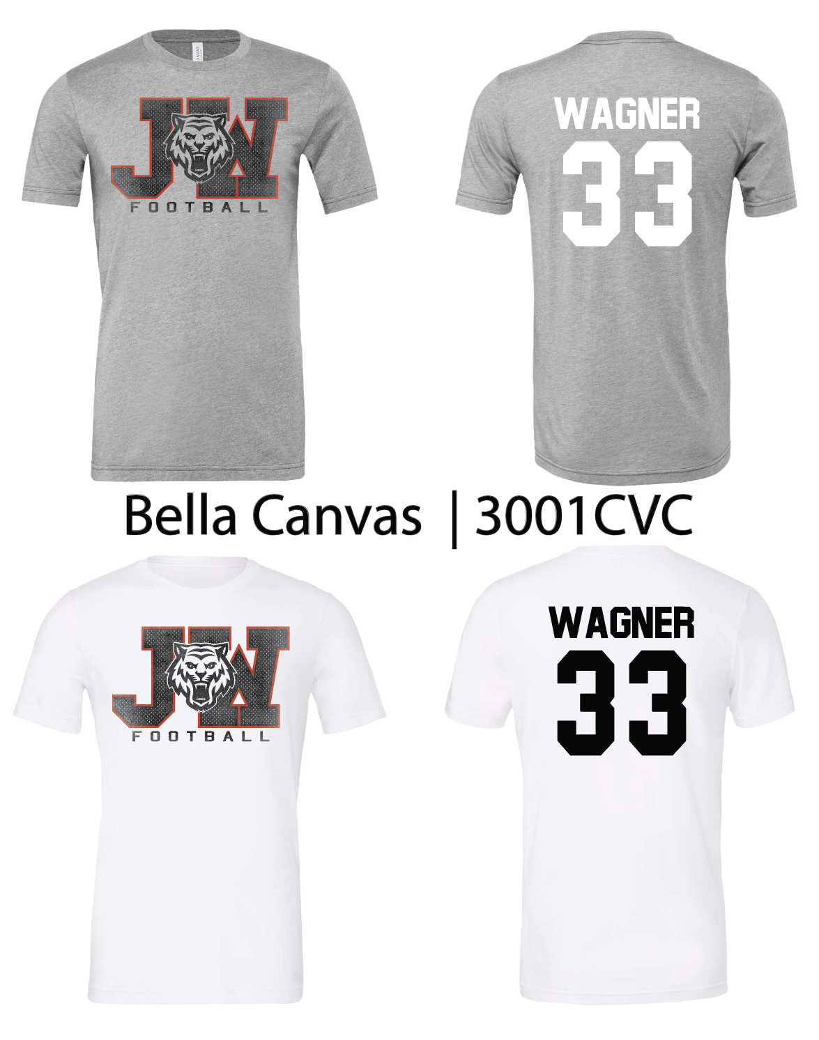 JW Mesh Football Shirts