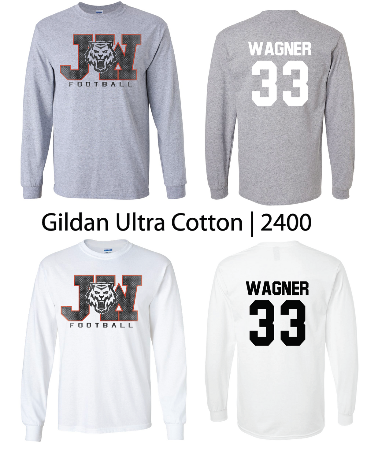 JW Mesh Football Shirts