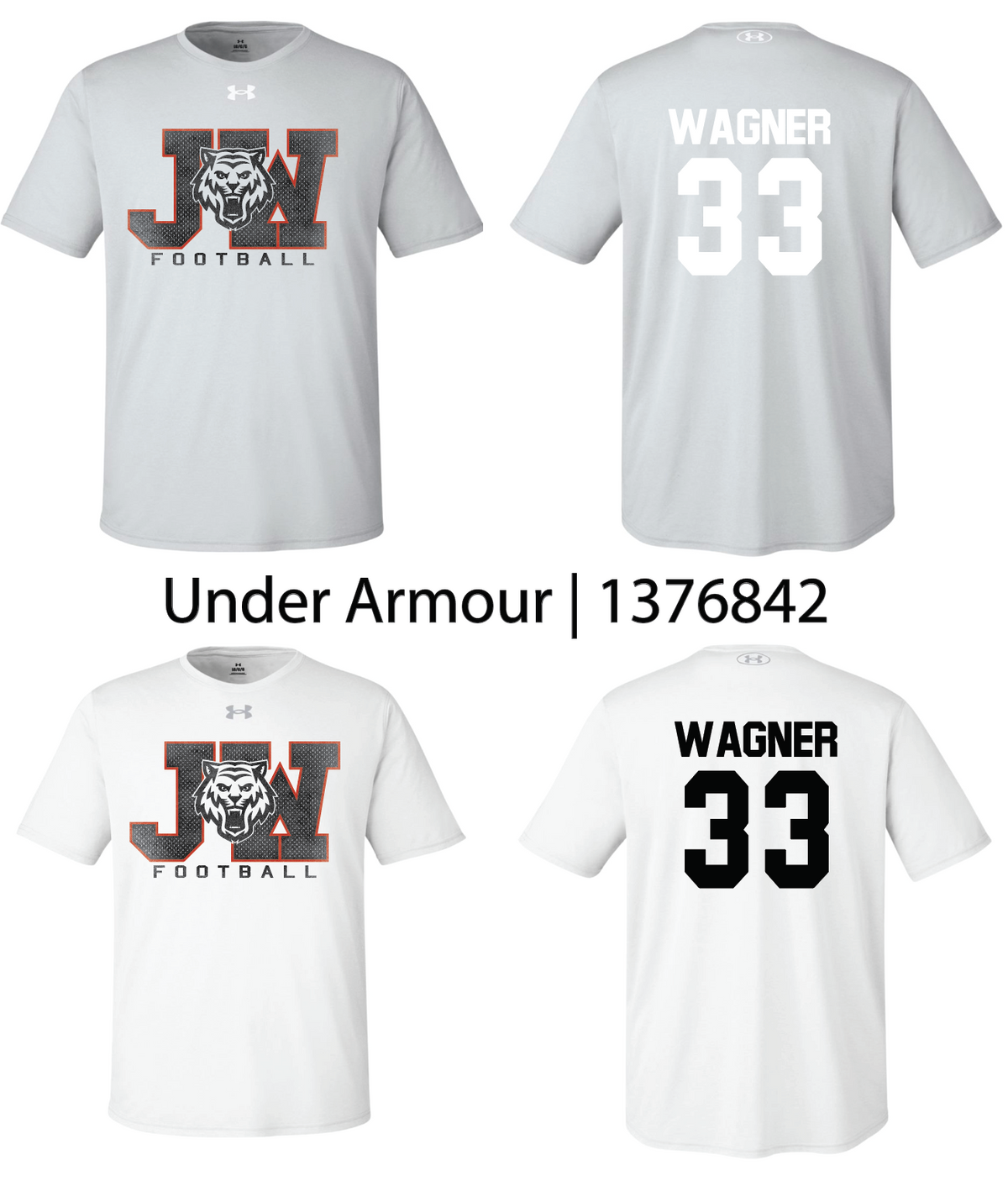 JW Mesh Football Shirts
