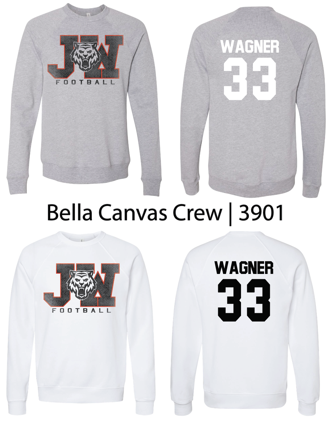 Heart. Hustle. Pride. Crew Sweatshirts