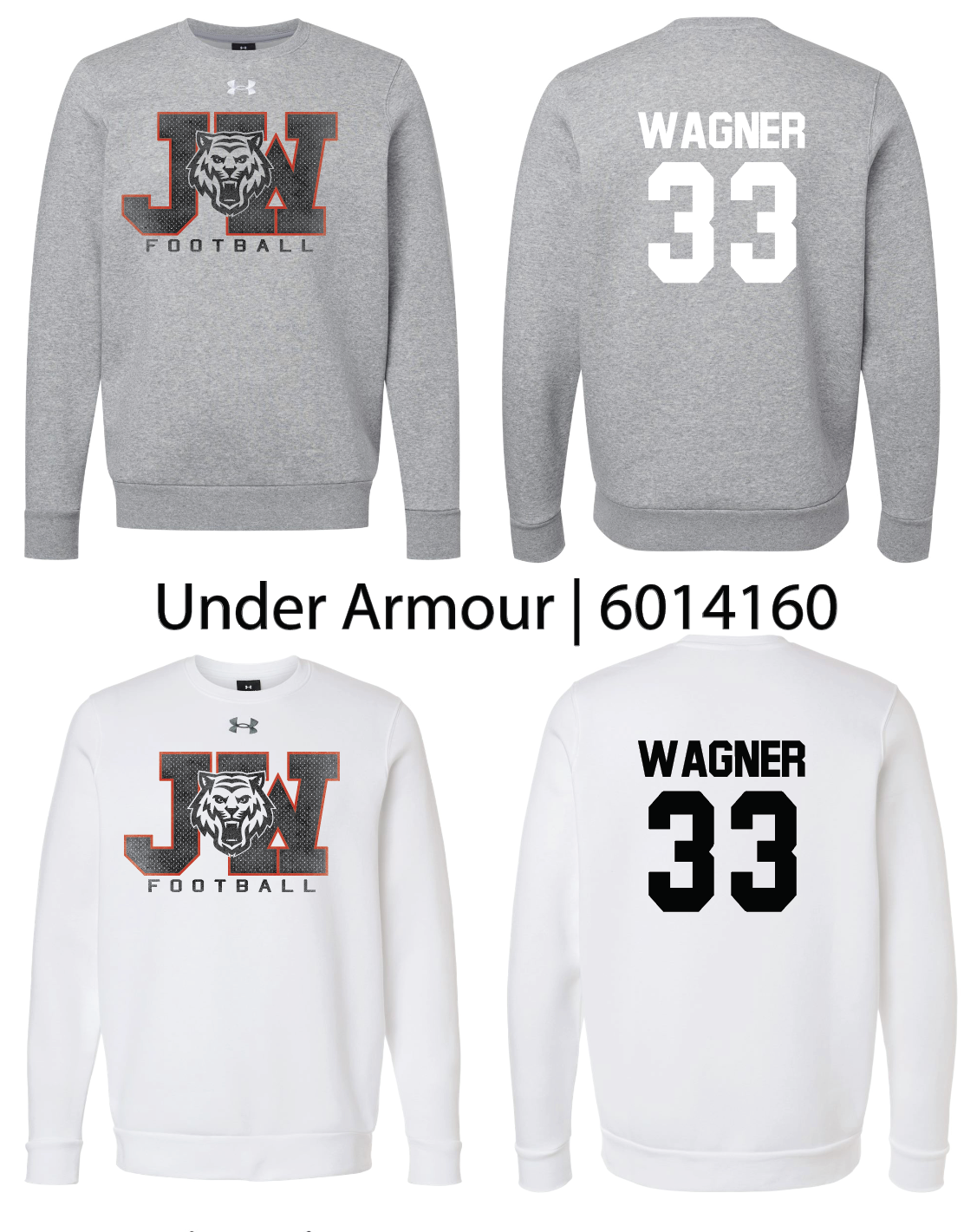 Heart. Hustle. Pride. Crew Sweatshirts