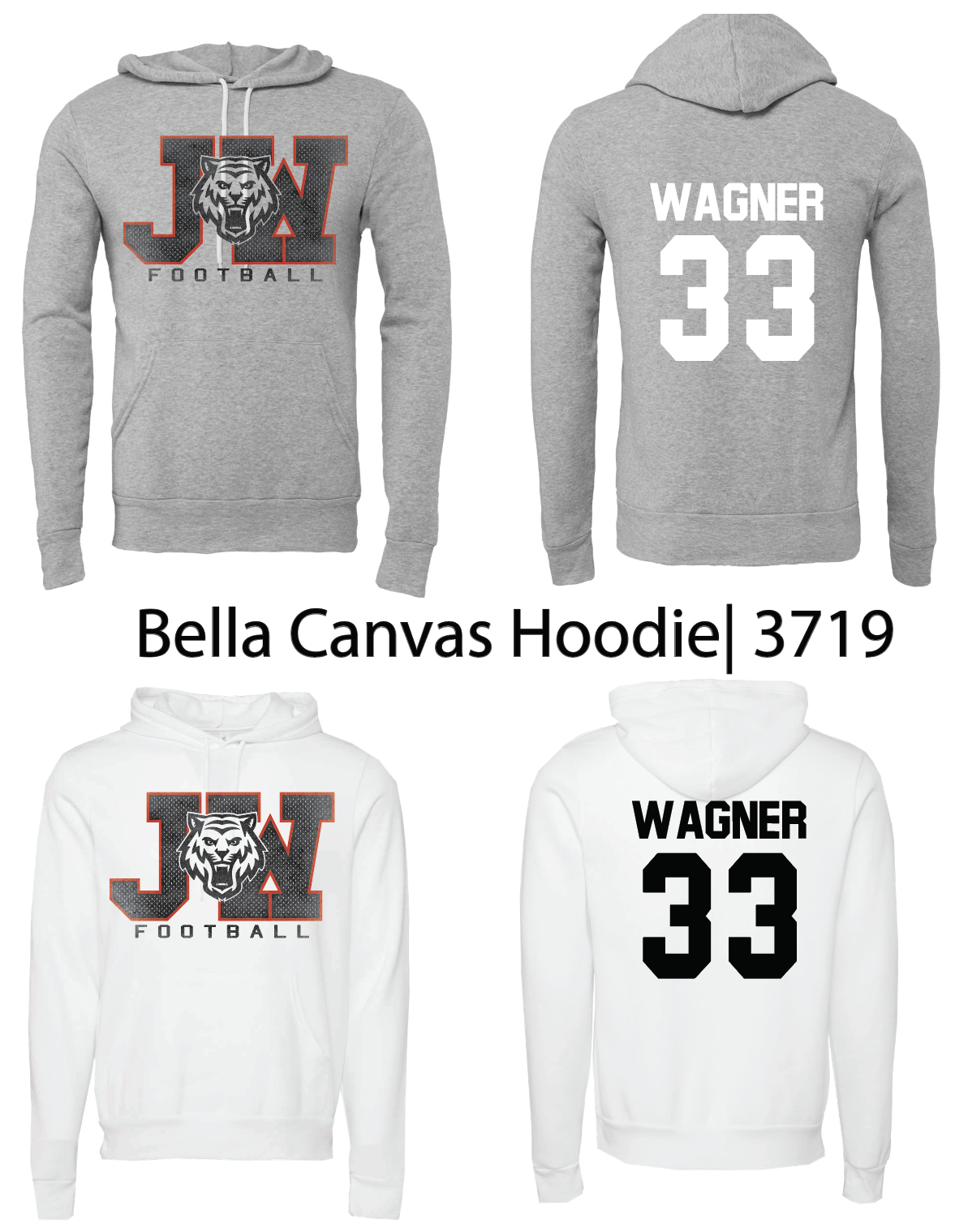 Heart. Hustle. Pride Hoodies