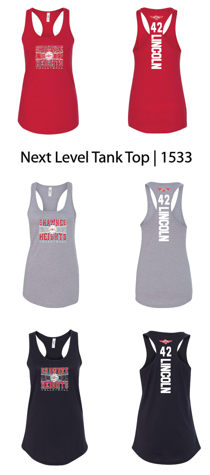 SHMS Volleyball Shirts