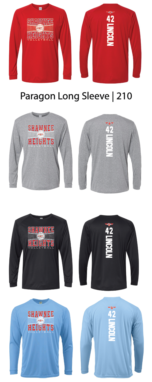 SHMS Volleyball Shirts