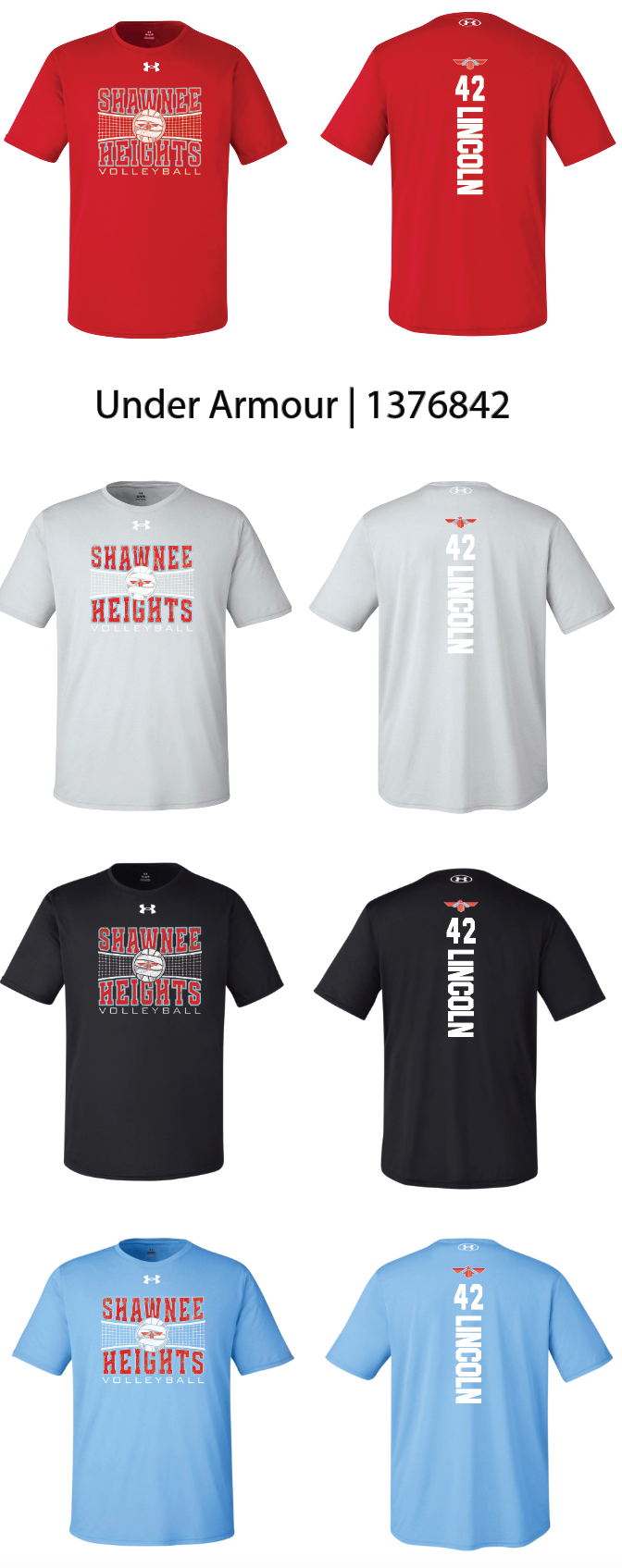 SHMS Volleyball Shirts