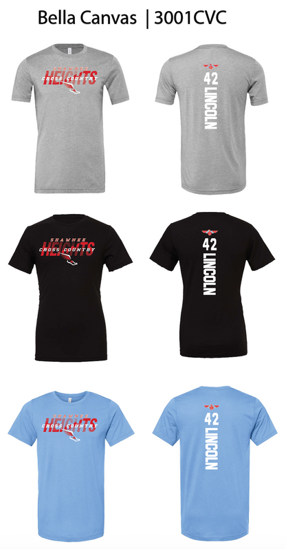 SHMS Cross Country Shirts