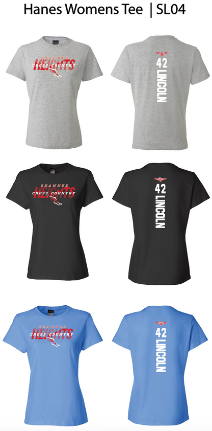 SHMS Cross Country Shirts