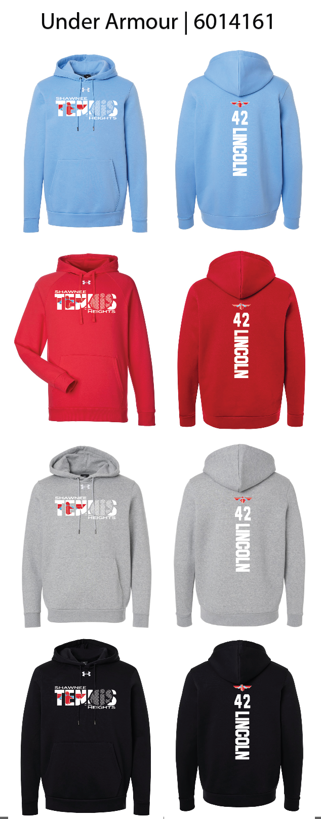 SHHS Tennis Hoodies