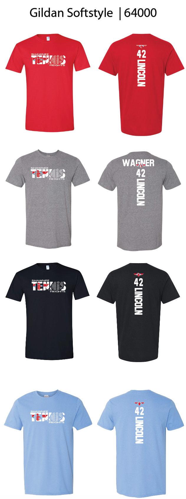 SHHS Tennis Shirts