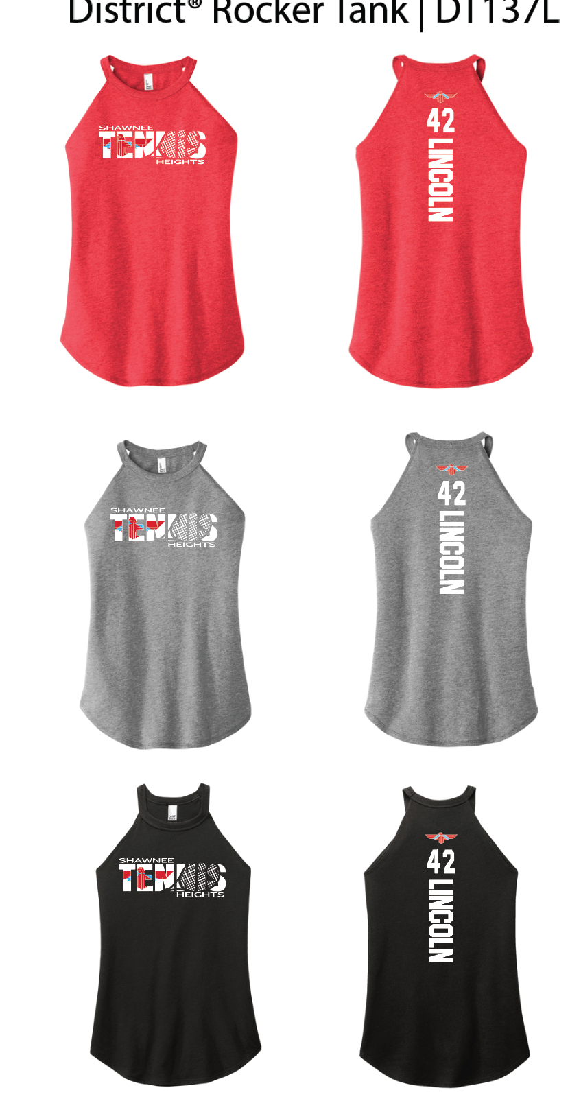 SHHS Tennis Shirts