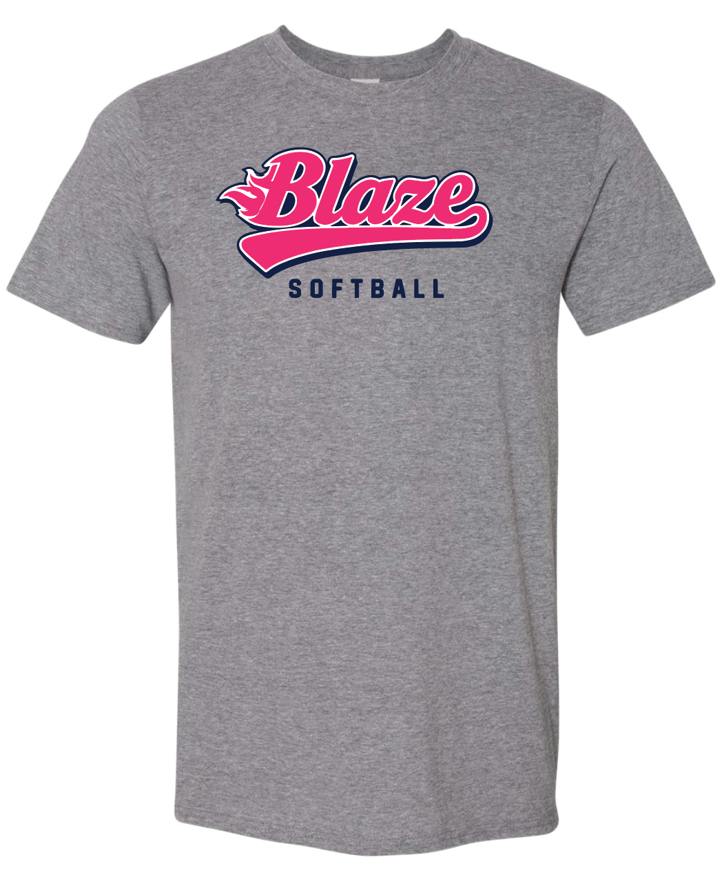 Blaze Softball Gildan Softstyle T-Shirt