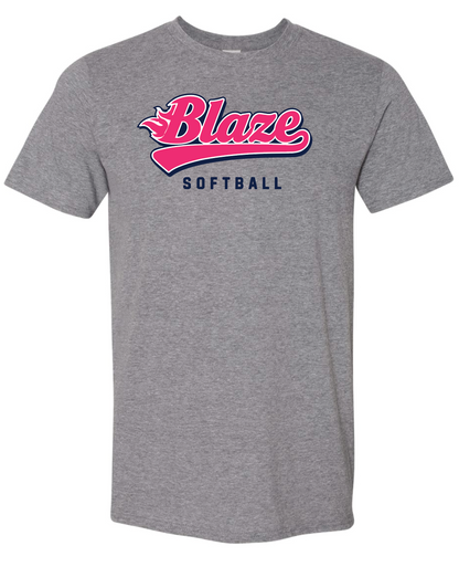 Blaze Softball Gildan Softstyle T-Shirt