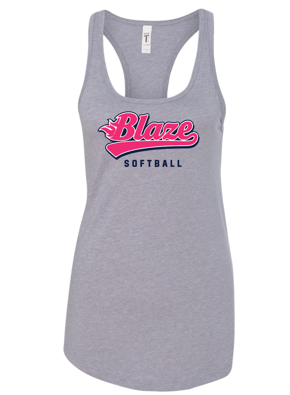 Blaze Softball Lightweight Racerback Tank