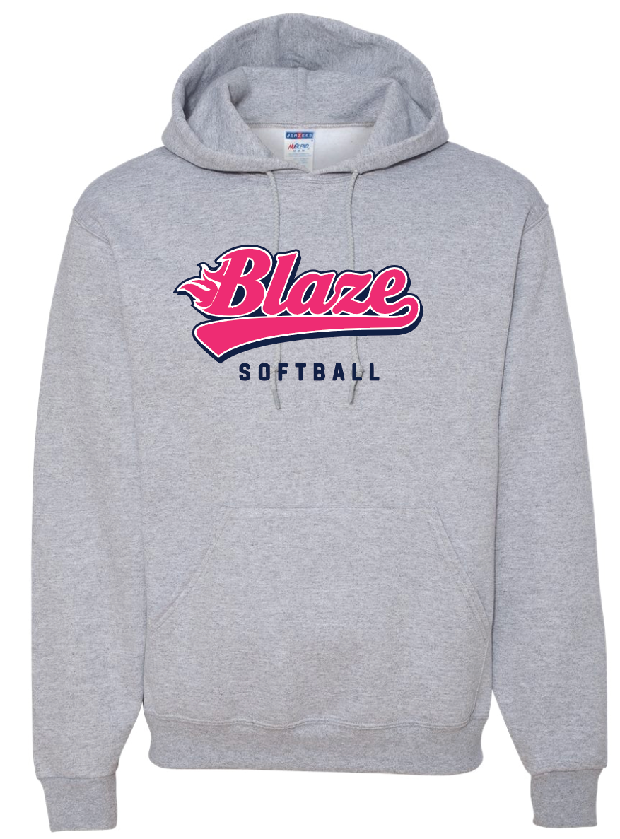 Blaze Softball Hooded Sweatshirt