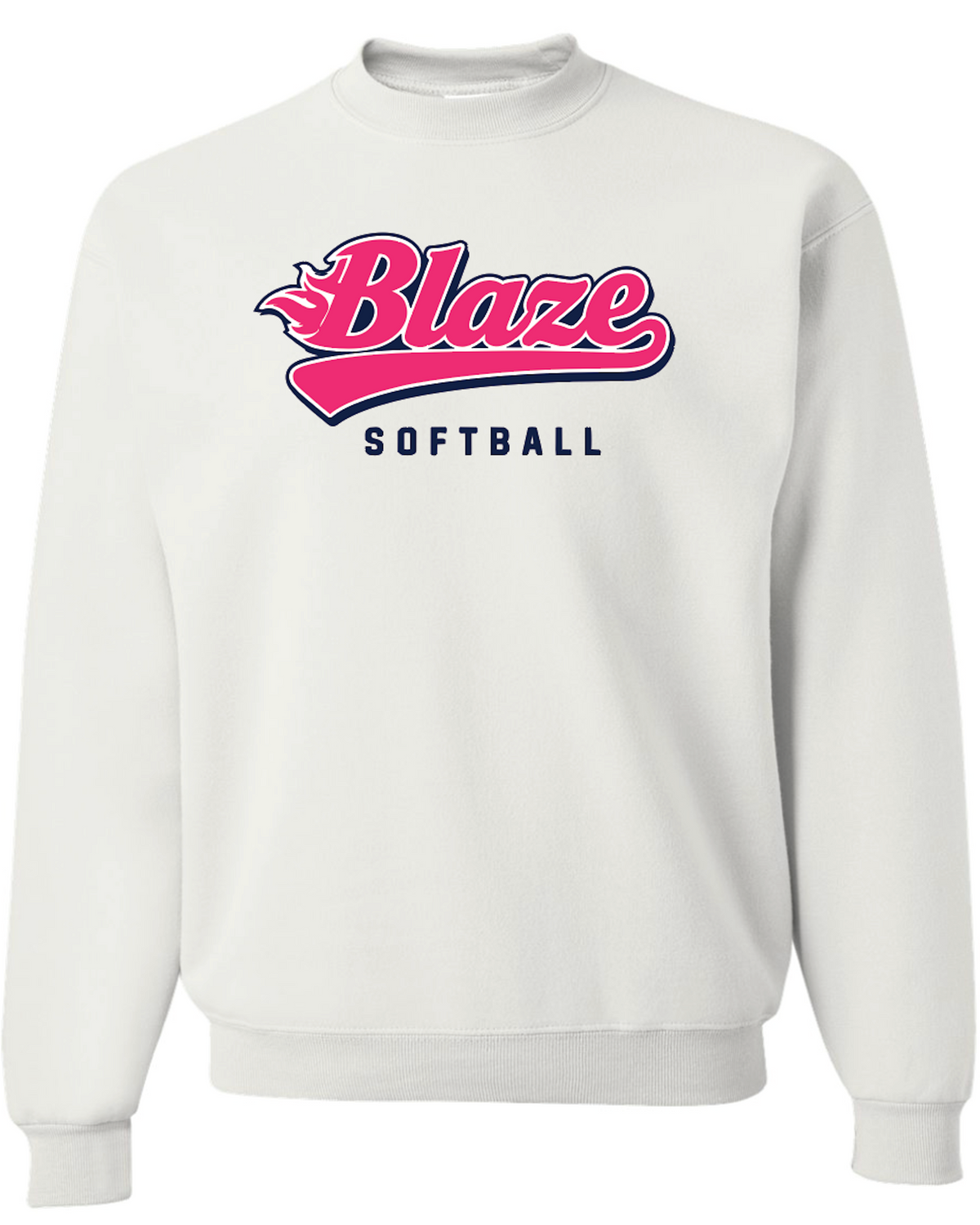 Blaze Softball Crew Sweatshirt