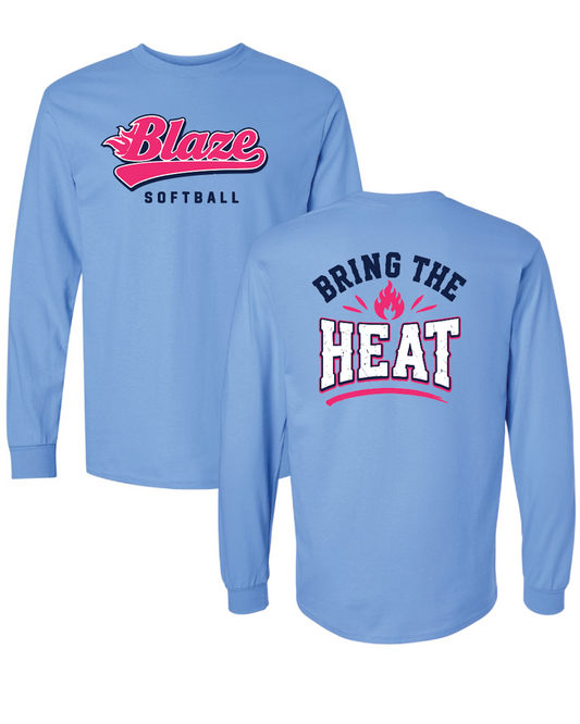 Blaze Bring the Heat Gildan Ultra Cotton® Long Sleeve T-Shirt