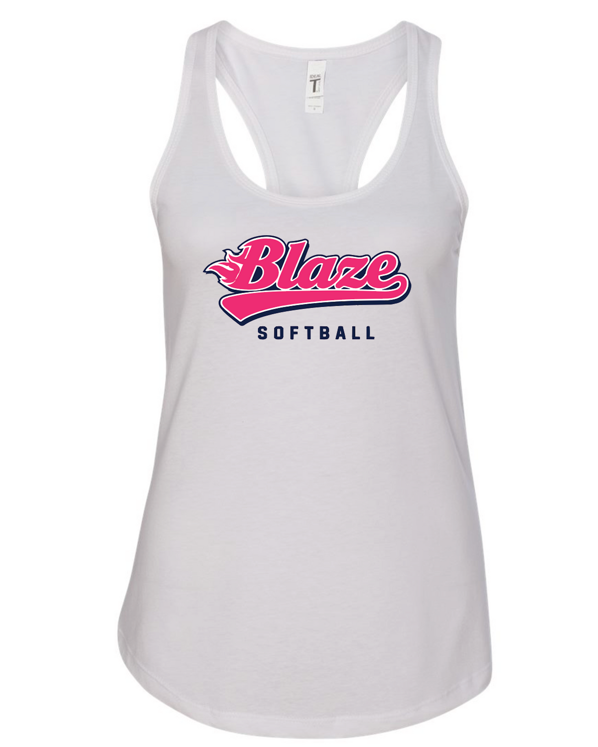 Blaze Softball Lightweight Racerback Tank