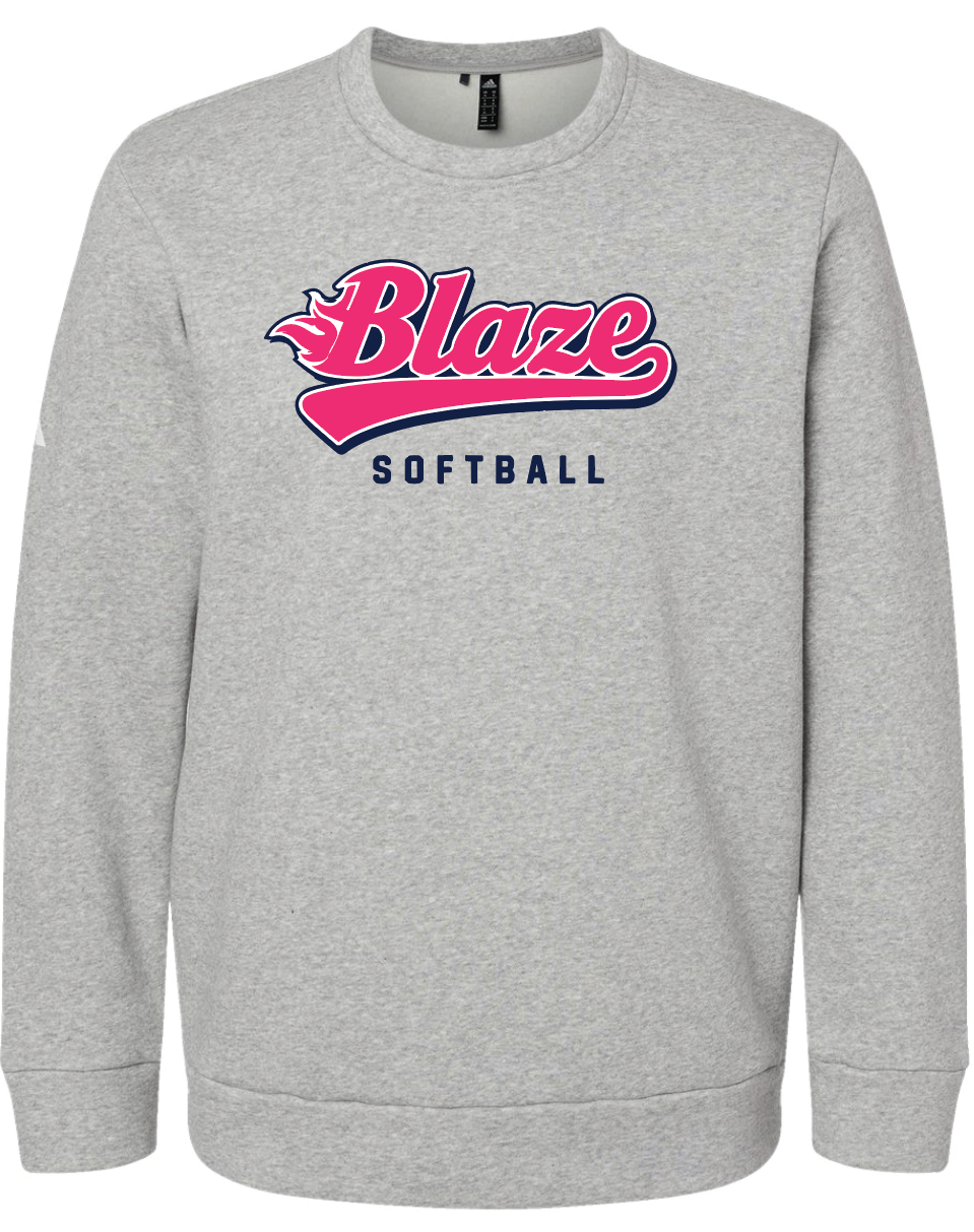 Blaze Softball Adidas Fleece Sweatshirt