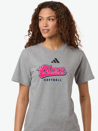 Blaze Softball Adidas Women's Blended T-Shirt