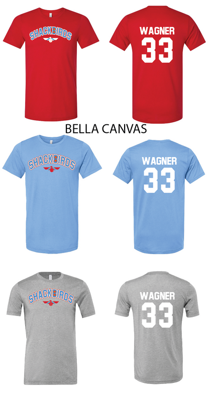 Shackbird Basketball Shirts