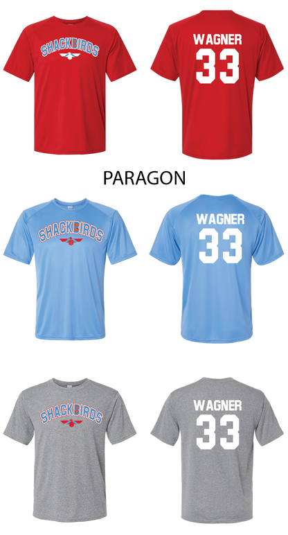 Shackbird Basketball Shirts