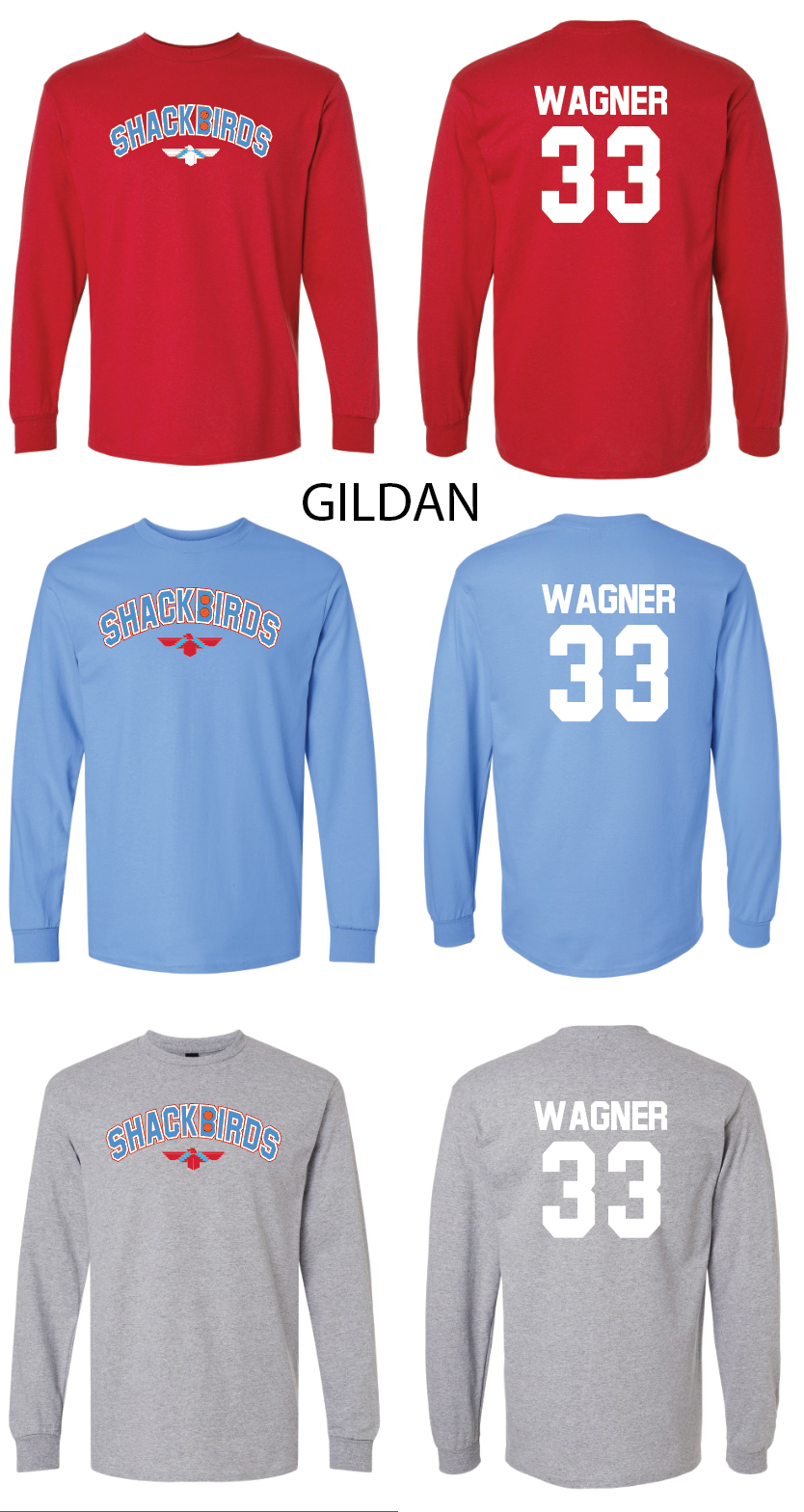 Shackbird Basketball Shirts