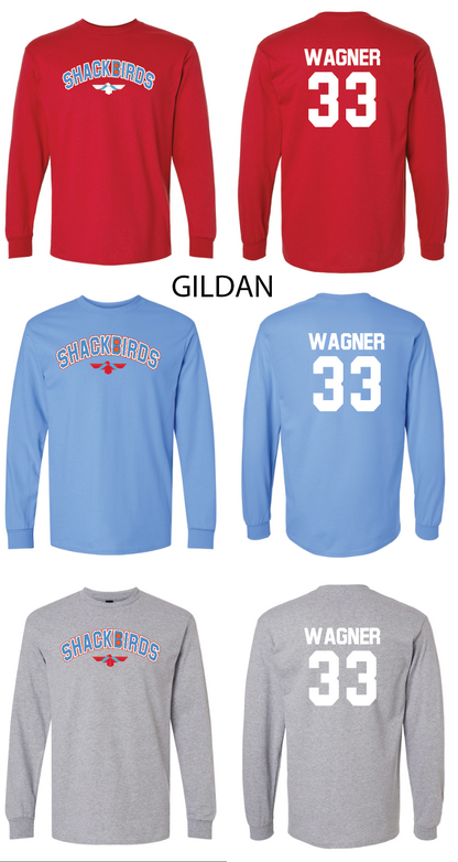 Shackbird Basketball Shirts