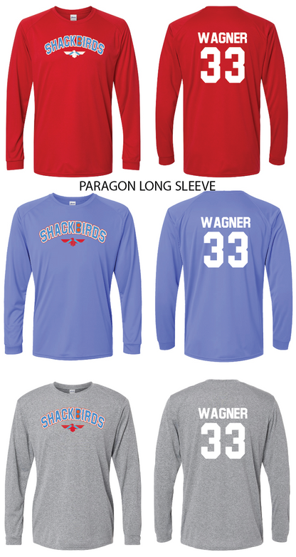 Shackbird Basketball Shirts