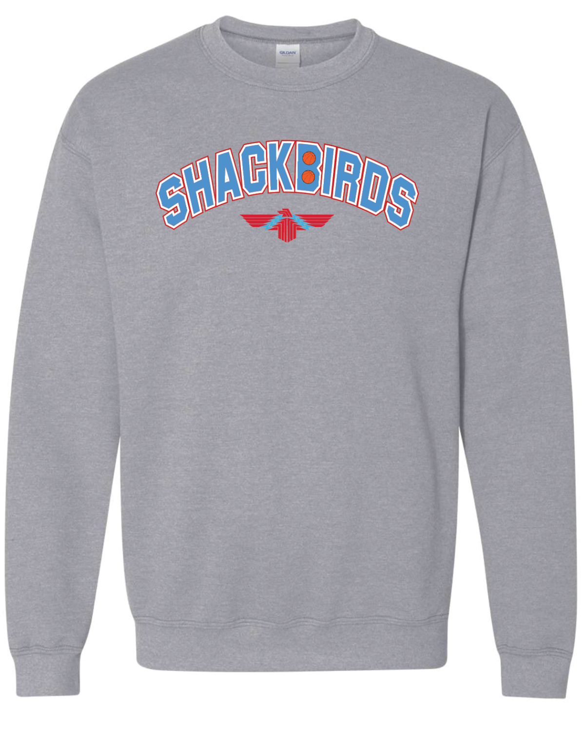 Shackbirds Basketball Crew Sweatshirts