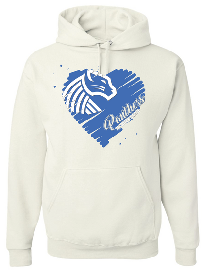 Panther Heart Nublend Hooded Sweatshirt