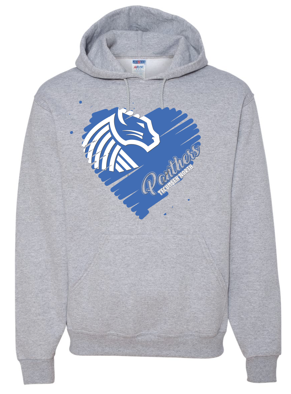 Panther Heart Nublend Hooded Sweatshirt