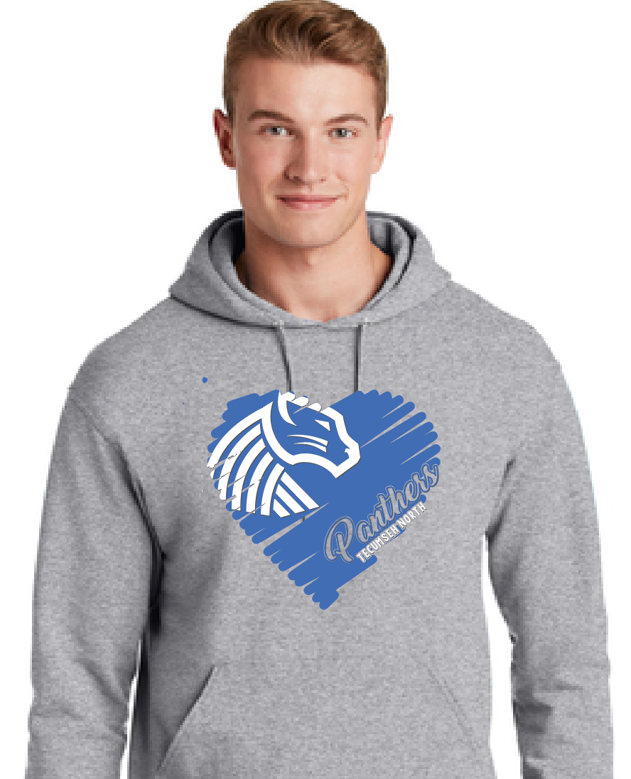 Panther Heart Nublend Hooded Sweatshirt