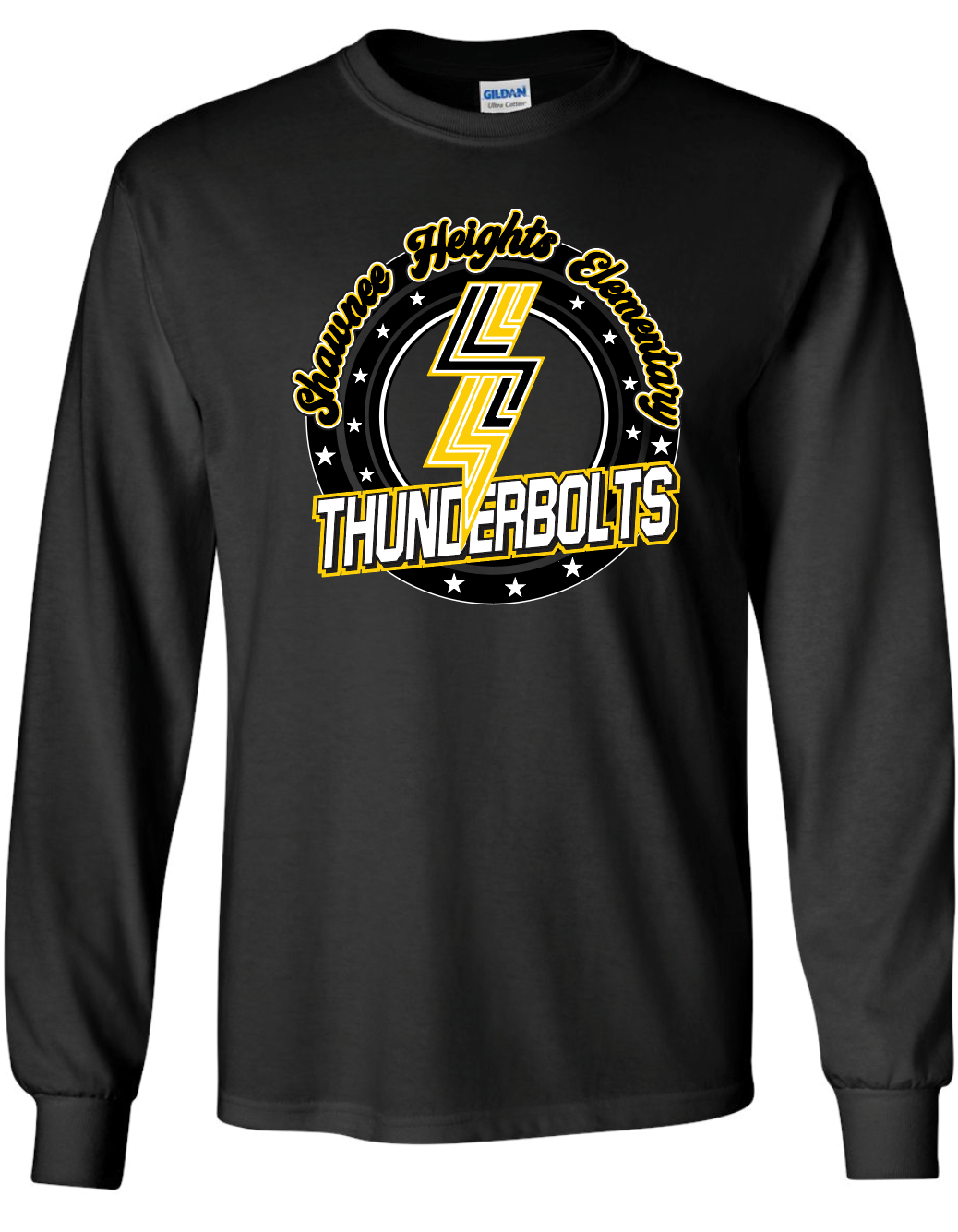 Shawnee Heights Elementary Thunderbolts Long Sleeve T-Shirt