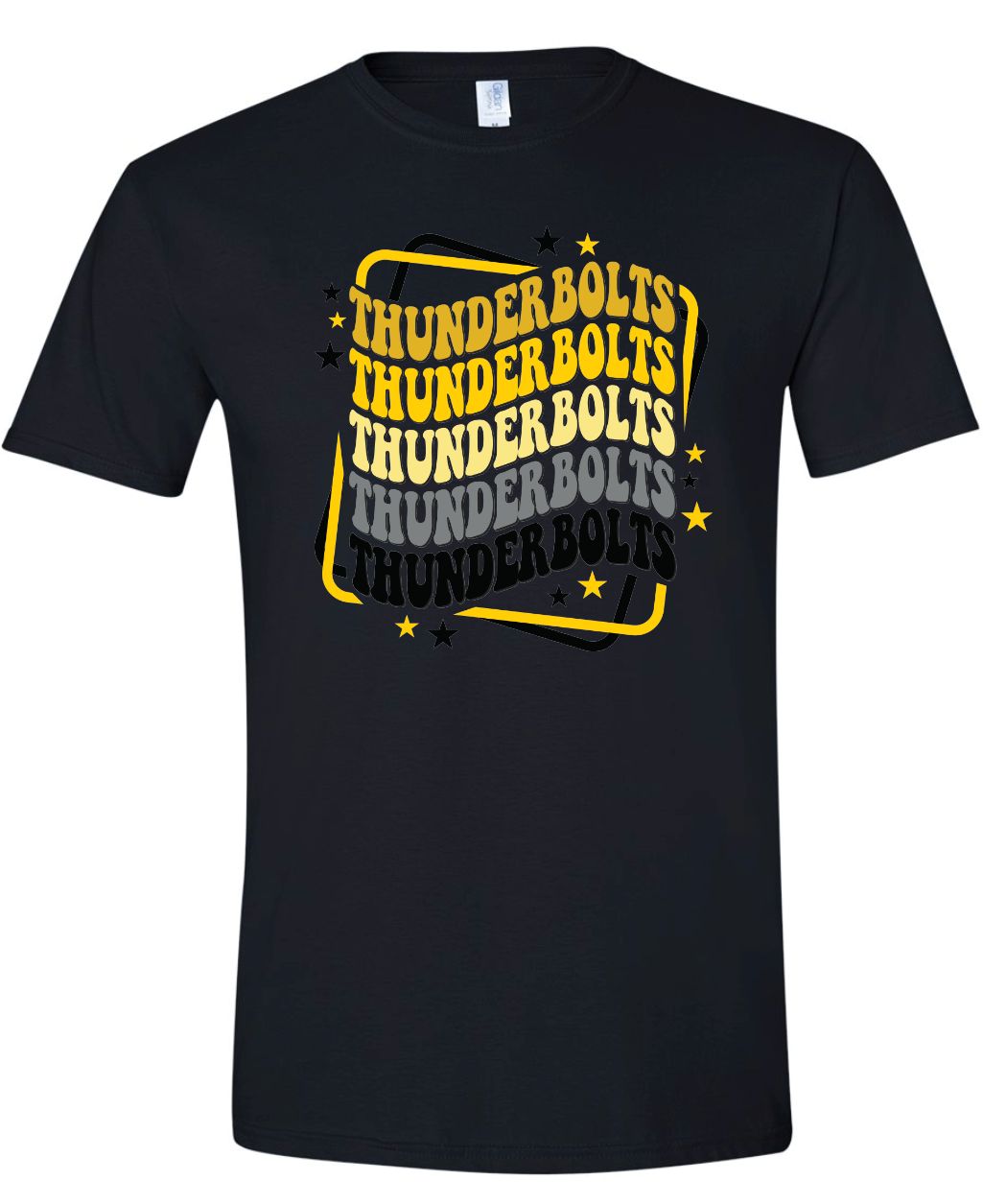 Thunderbolts Wave Gildan Softstyle T-Shirt