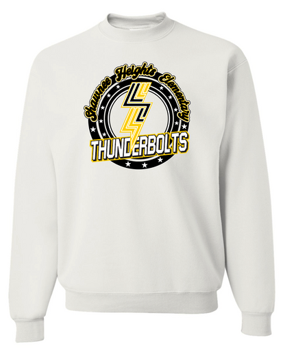 Shawnee Heights Elementary Thunderbolts Crew Sweatshirt