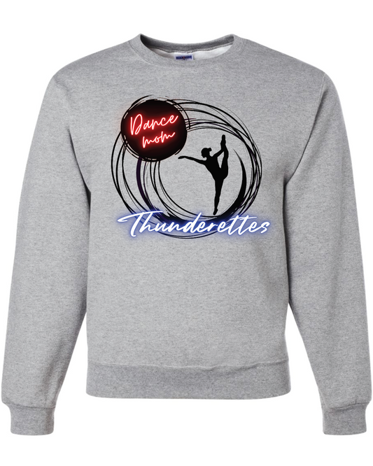 Thunderettes Dance Mom Jerzees Nublend Crew Sweatshirt