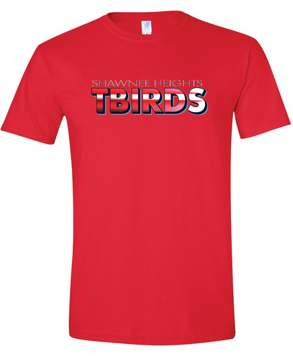 Shawnee Heights Tbirds Gildan Softstyle T-Shirt