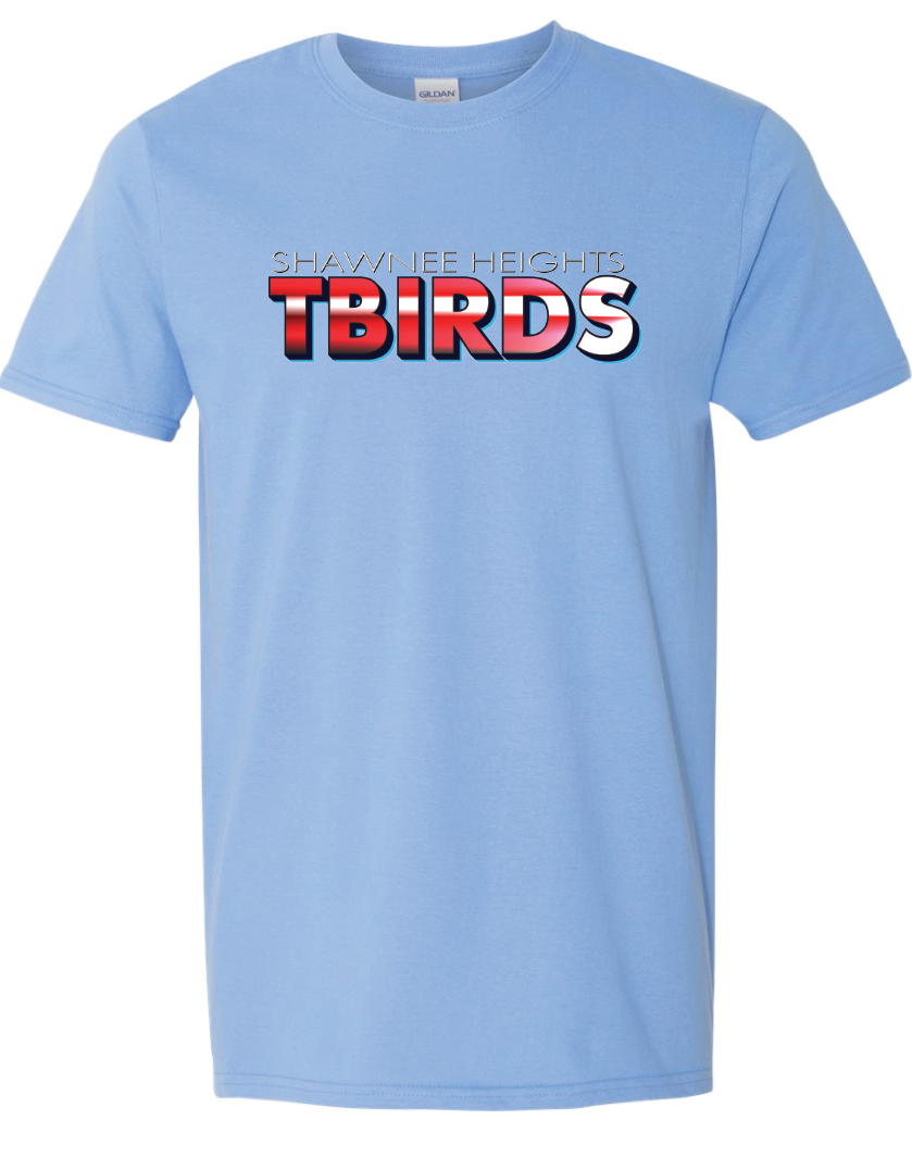 Shawnee Heights Tbirds Gildan Softstyle T-Shirt