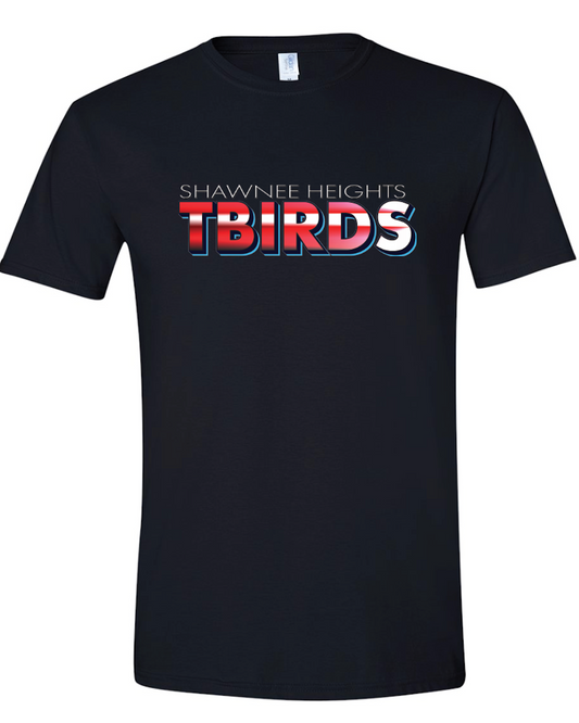 Shawnee Heights Tbirds Gildan Softstyle T-Shirt