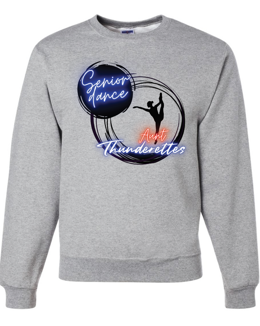 Senior Dance Aunt Jerzees Nublend Crew Sweatshirt