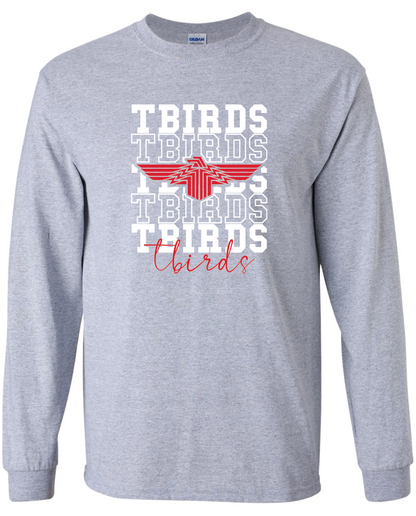TBIRDS Gildan Ultra Cotton Long Sleeve T-Shirt