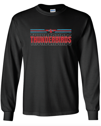 Thunderbirds Gildan Ultra Cotton Long Sleeve T-Shirt