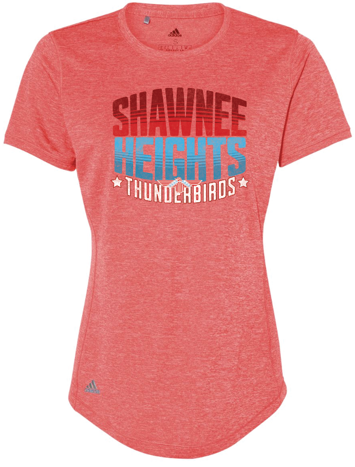 Shawnee Heights Adidas Womens Sports T-shirt