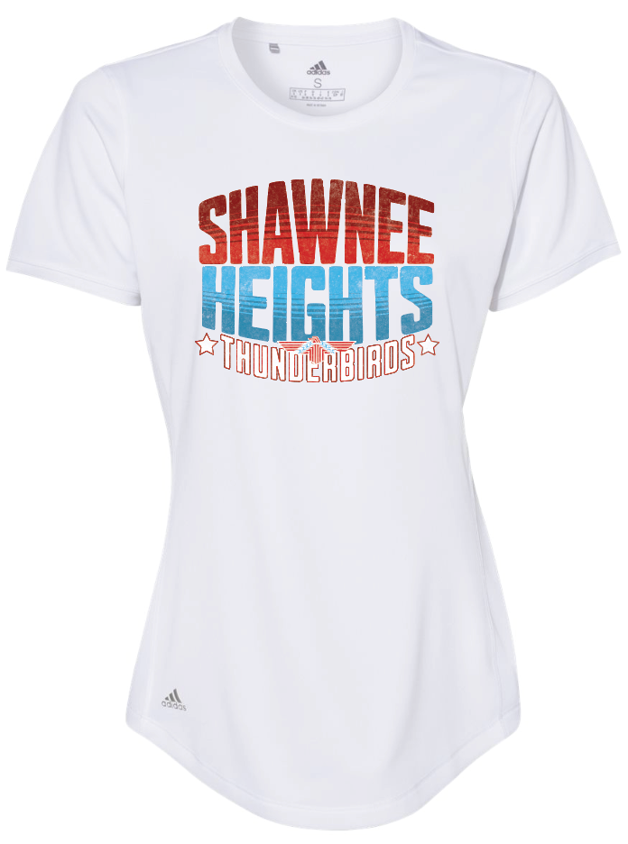 Shawnee Heights Adidas Womens Sports T-shirt