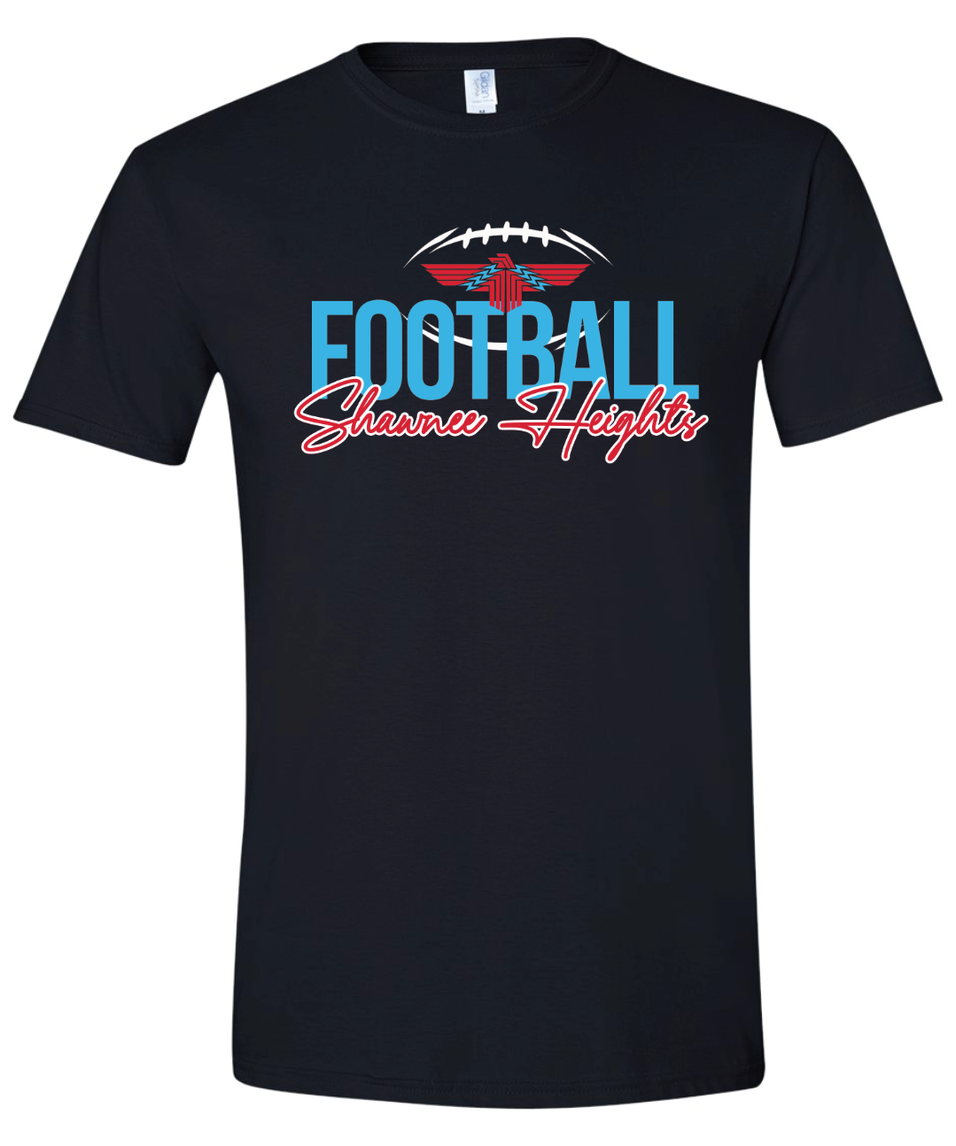 Shawnee Heights Football Gildan Softstyle T-shirt