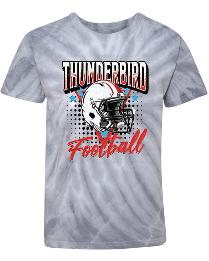 Thunderbird Football Tie Dye T-shirt