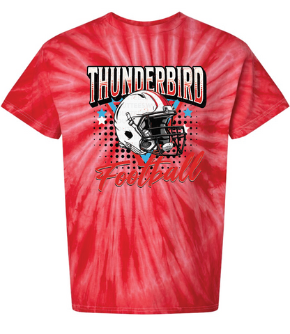 Thunderbird Football Tie Dye T-shirt