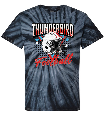 Thunderbird Football Tie Dye T-shirt